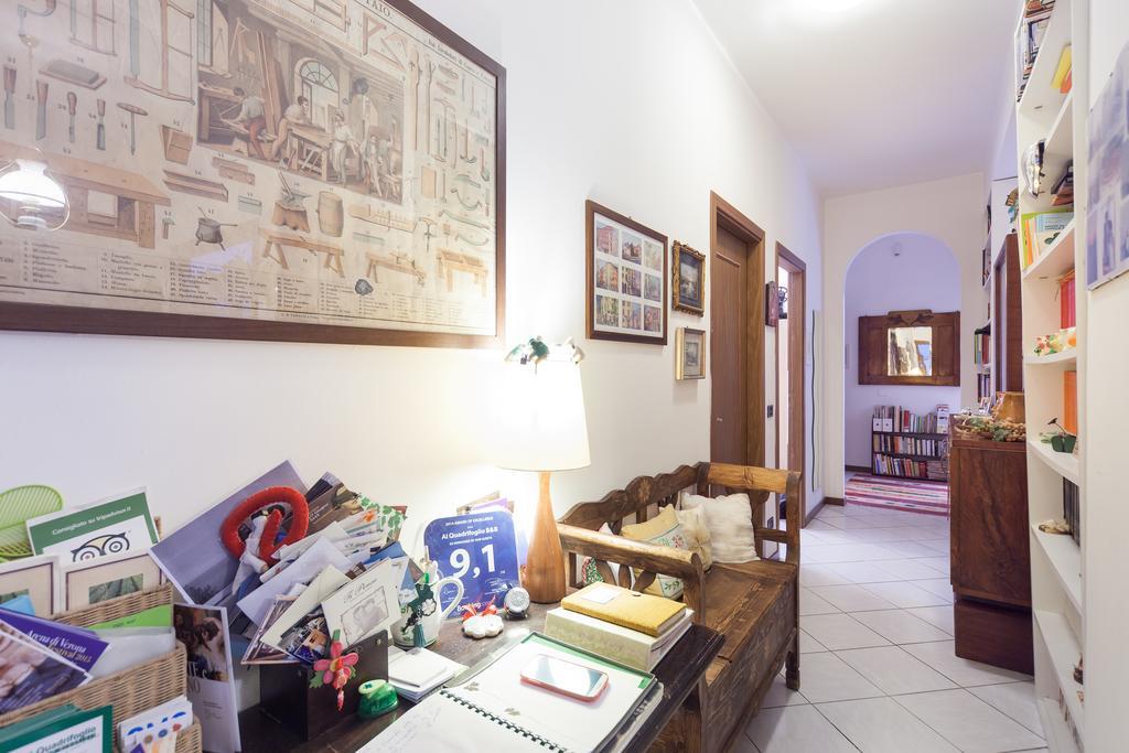 Al Quadrifoglio Bed & Breakfast เวโรนา ภายนอก รูปภาพ